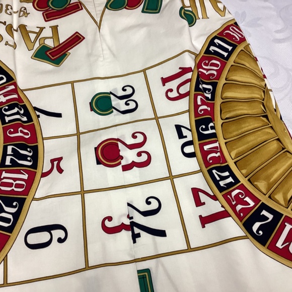 CLAUDE BERT.  PARIS - SUIT. GAMBELING THEME. AMAZING OOAK - Picture 5 of 13